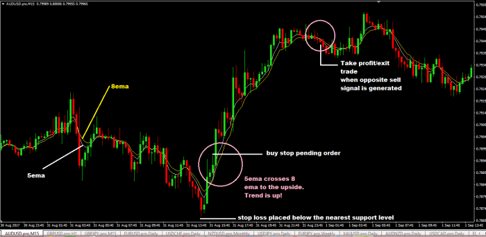 5EMA And 8EMA Forex Trading Strategy - ForexCracked