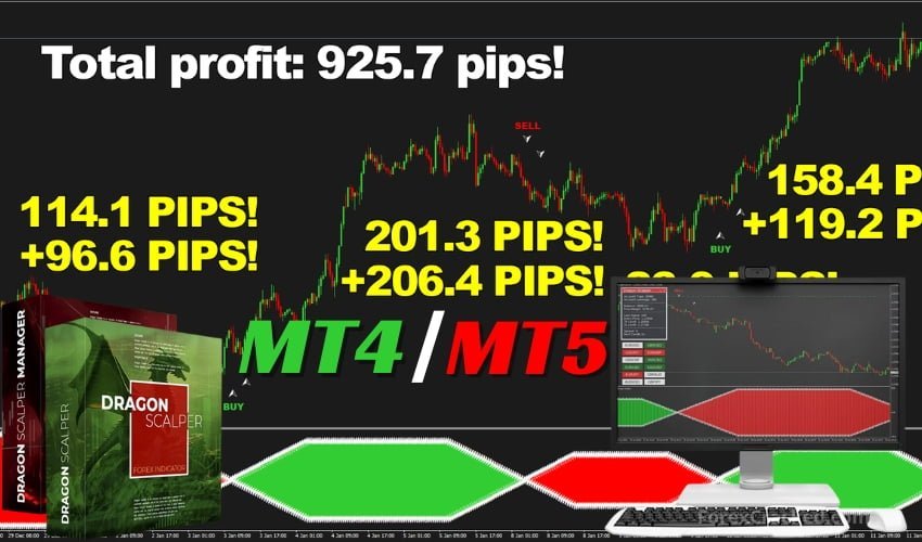 Dragon Scalper MT4 - Money Making Machine Indicator ForexCracked.com