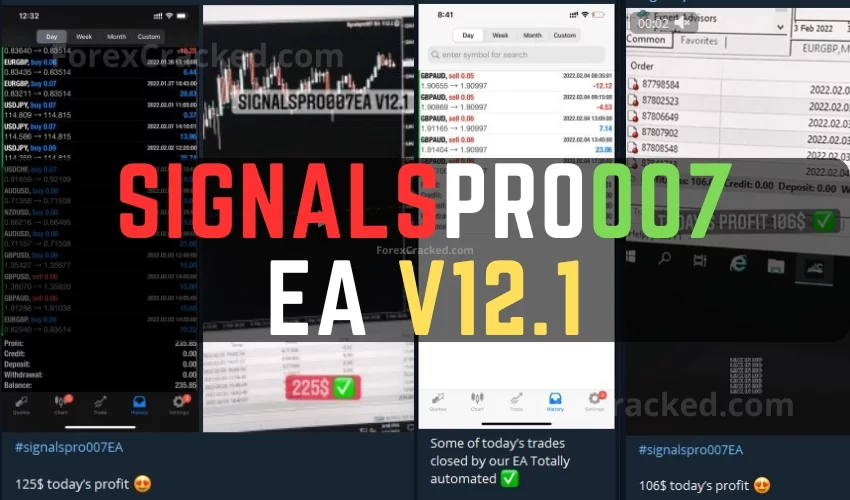 Signalspro007 EA V12.1 FREE Download [Update] ForexCracked.com