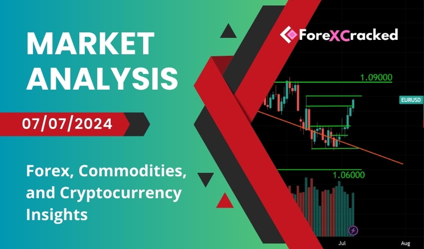 Weekly Market Analysis [2024.07.07] Forex, Commodities, and Cryptocurrency Insights ForexCracked.com