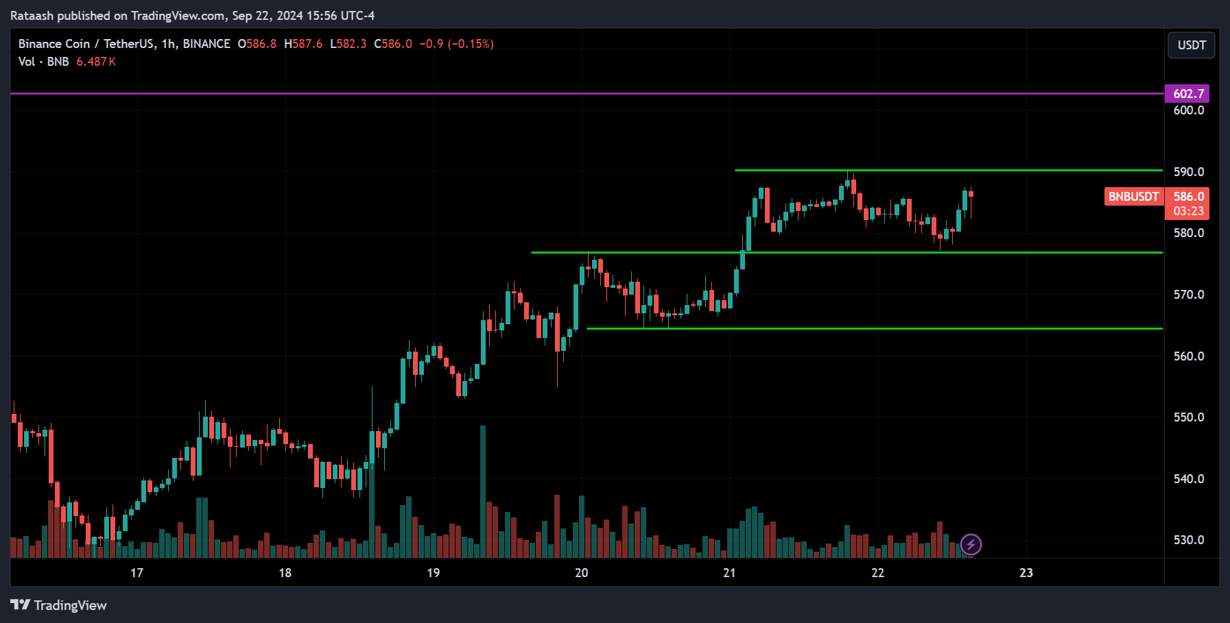 BNB Cryptocurrency Market Forecast 2024.09.23
forexcracked.com