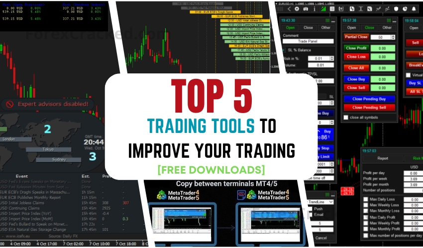 Top 5 Trading Tools to Improve your Trading [FREE Downloads] ForexCracked.com